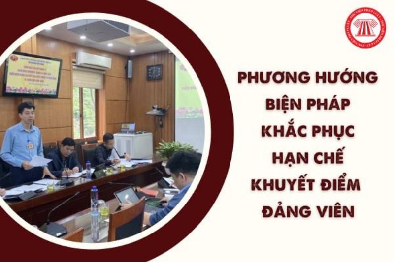 Biện Pháp Khắc Phục Khuyết Điểm