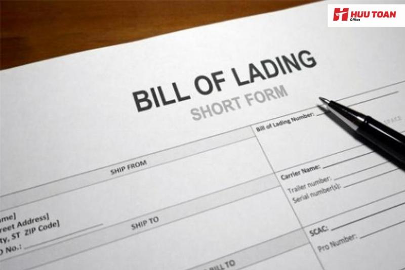 Mẫu Bill of Lading