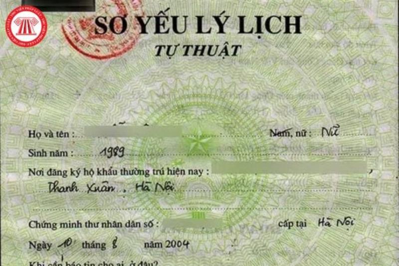 Các bước viết sơ yếu lý lịch tự thuật