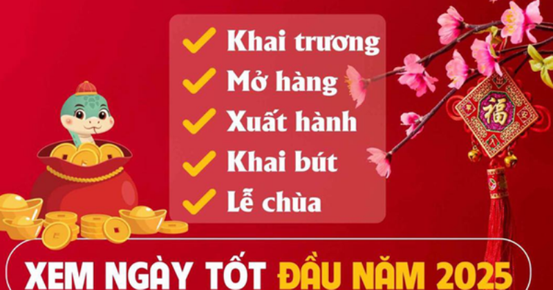 Chọn Ngày Khai Xuân Đẹp Theo Tử Vi