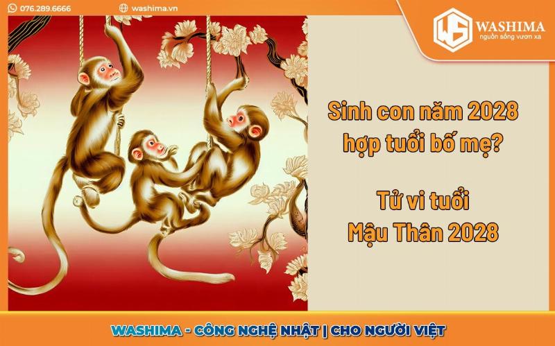 Chọn tháng sinh con năm 2028