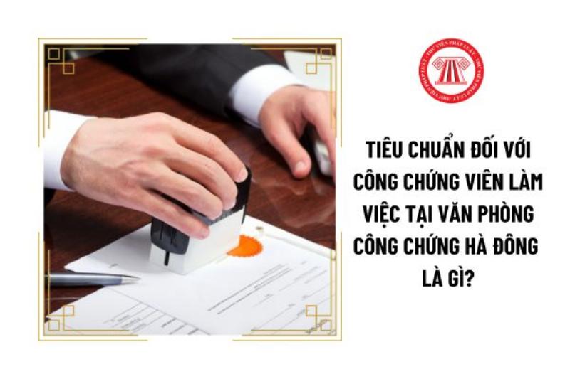 Công việc tại văn phòng công chứng