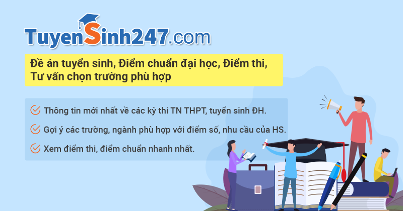 Điểm chuẩn đại học luật tphcm phương thức xét tuyển