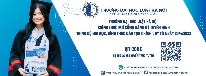 Hồ sơ xét tuyển Đại học Luật Hà Nội