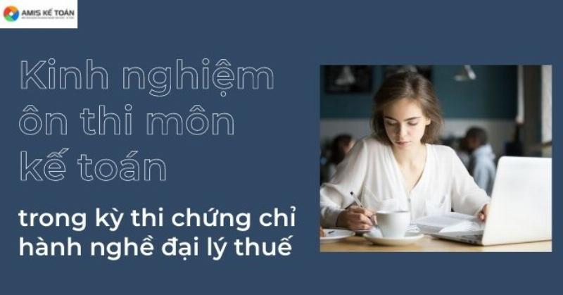 Kinh nghiệm học chứng chỉ kế toán