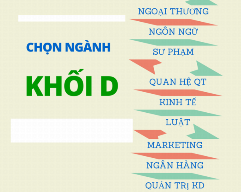 Khối D: Sự lựa chọn cho tương lai