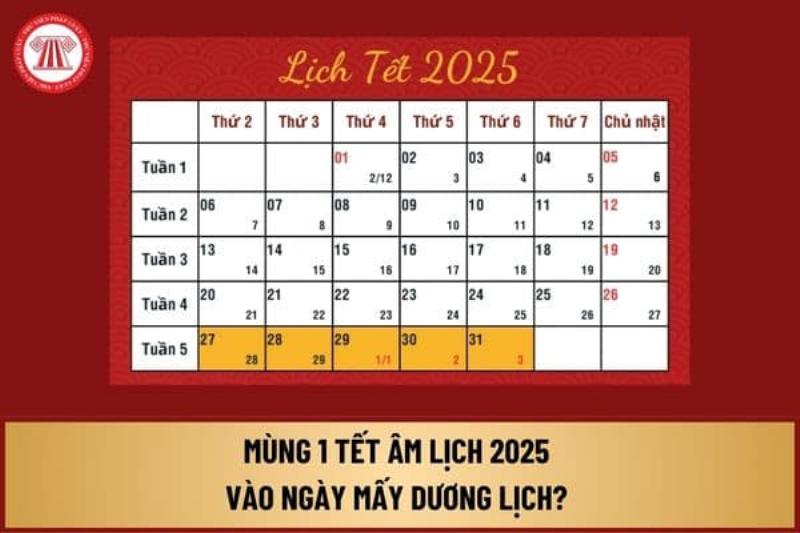 Lịch Tết Âm Lịch