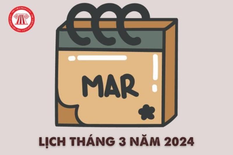 Lịch tháng 3 năm 2022 âm lịch