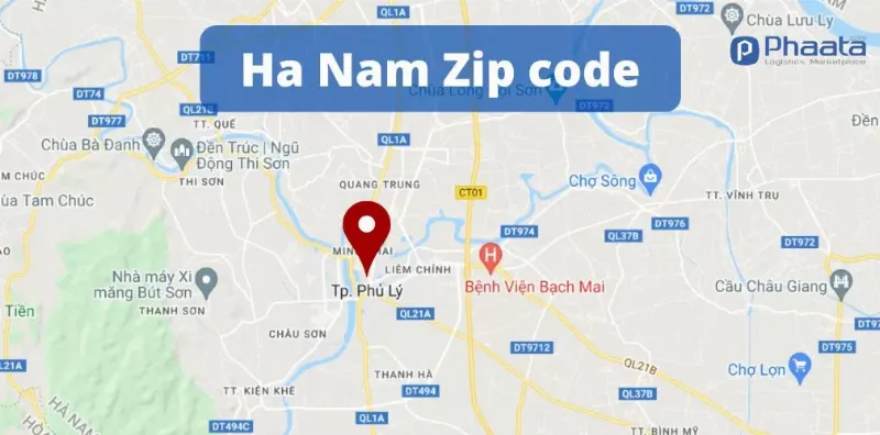 Danh sách mã bưu điện Hà Nam