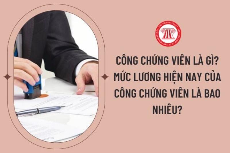 Mức lương văn phòng công chứng