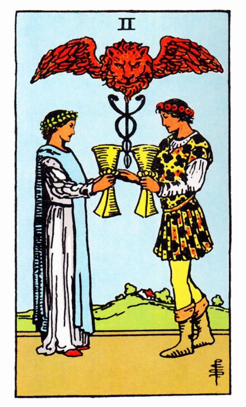 Những lá bài tarot tình yêu tích cực