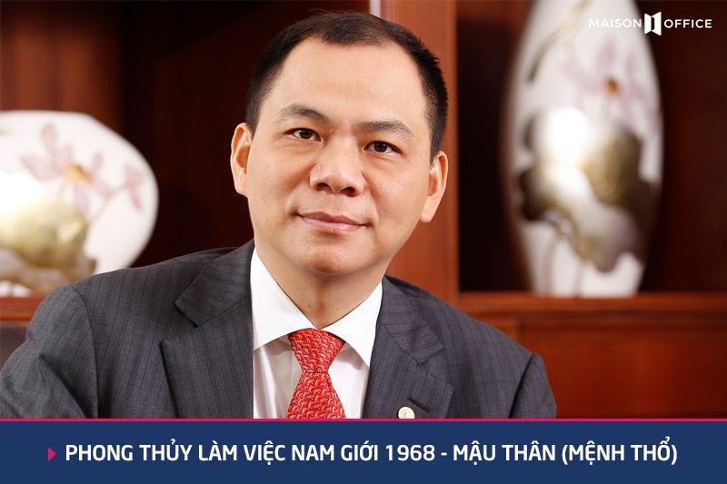 Phong thủy tuổi Mậu Thân 1968 nam mạng