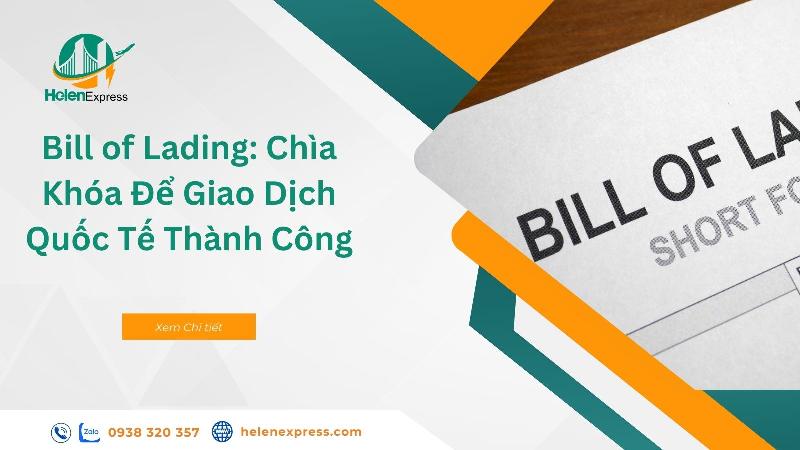 Sai Lầm Bill of Lading