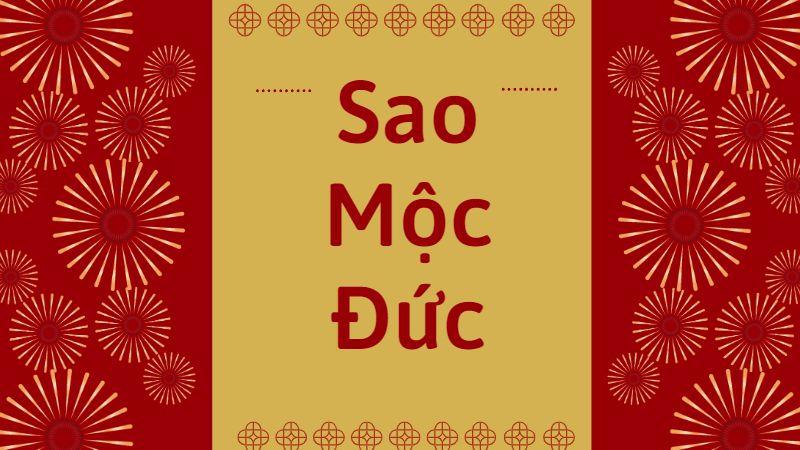 Sao Mộc Đức 2023