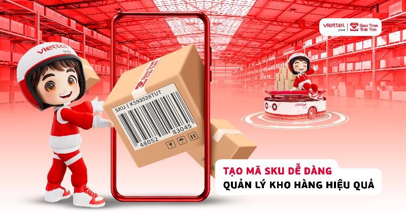 Quản lý hàng hóa hiệu quả với SKU sản phẩm