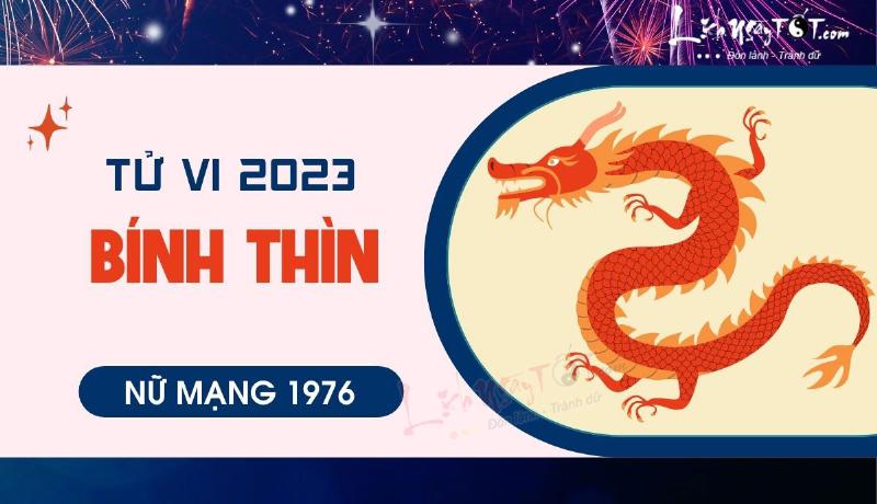 Sự nghiệp Bính Thìn nữ mạng năm 2023