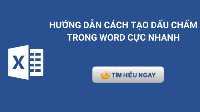 Tài liệu hướng dẫn dấu chấm trong Word