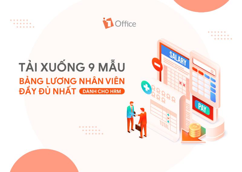 Tạo Mẫu Bảng Lương Excel