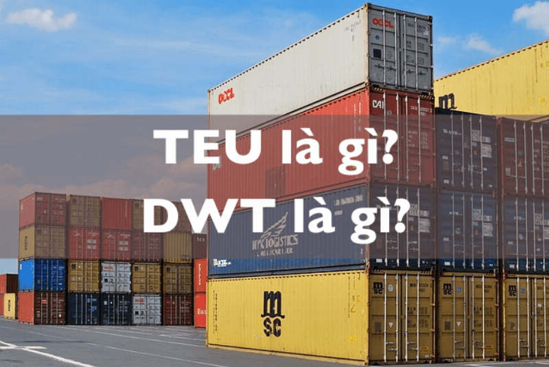 Tàu Container Chở Hàng TEU