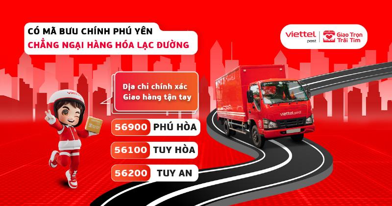 Tra cứu mã bưu điện Phú Yên Online