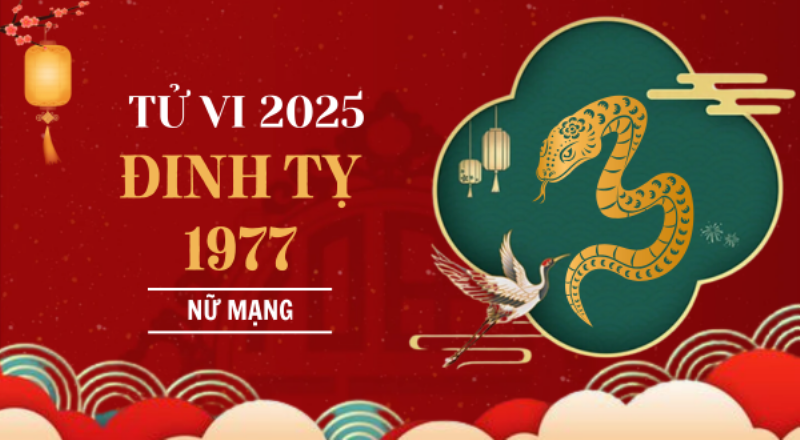 Tử vi Đinh Tỵ 1977 năm 2023