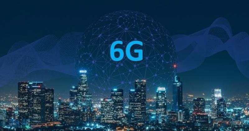 Hình minh họa tương lai của kỹ thuật siêu cao tần trong mạng 6G và ứng dụng IoT thông minh