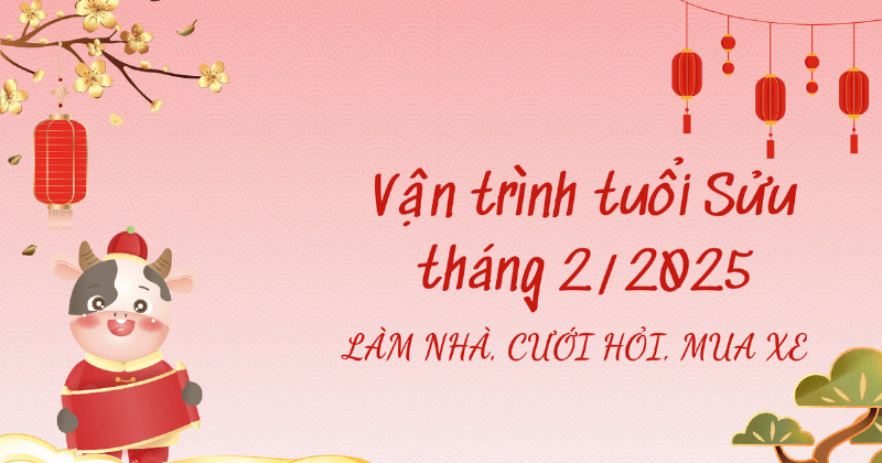 Vận trình tuổi Sửu