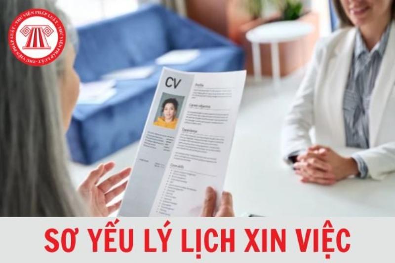 Xác nhận sơ yếu lý lịch tại Ủy ban