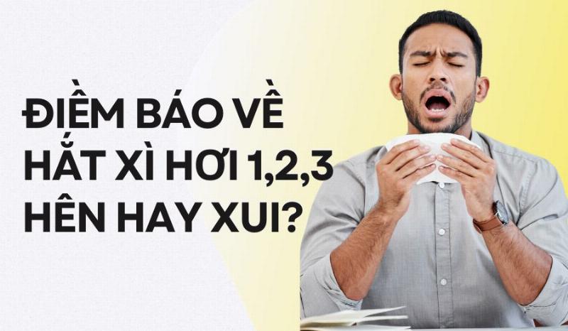 Hắt xì hơi vào giờ xui xẻo