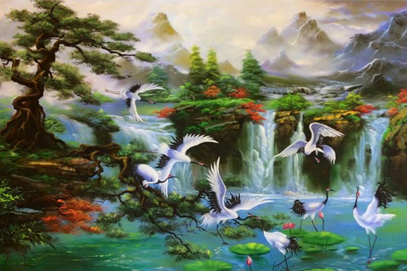 Hình ảnh minh họa cây tùng cây bách vững chãi, biểu tượng cho mệnh Mộc của người tuổi Tân Mão