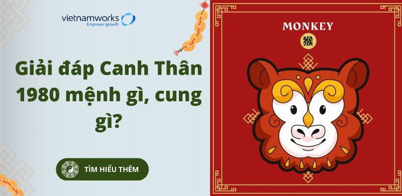 Ngành Nghề Phù Hợp Canh Thân 1980 Nam Mạng