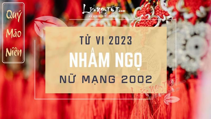 Phong Thủy Nhâm Ngọ 2023 Nữ Mạng