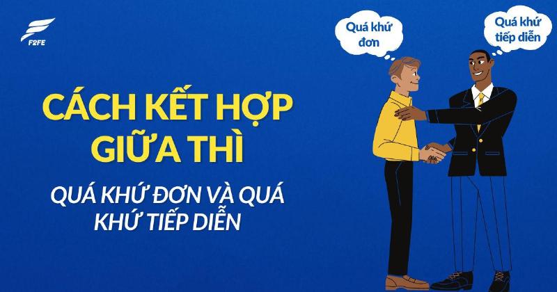 Kết hợp từ vựng với quá khứ tiếp diễn