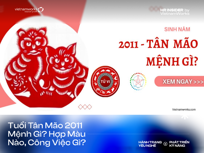 Bảng màu hợp với người sinh năm 2011