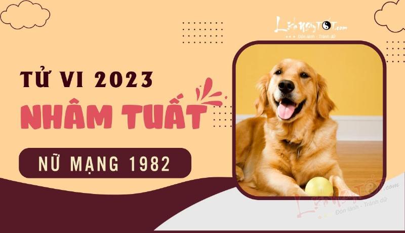 Tử vi Nhâm Tuất 1982 nữ mạng phong thủy 2023